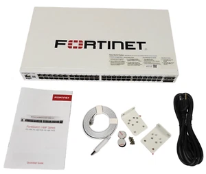 Fortinet FS-148F FortiSwitch 148F Ethernet Network Management Switch - Picture 1 of 8