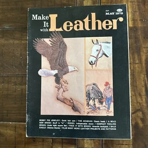 MAKE IT WITH LEDER Lederhandwerksmagazin April Mai 1978 Muster Auszug - Bild 1 von 10