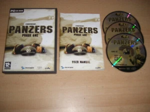 Codename PANZERS Phase One 1 Pc Cd Rom Original Version - RTS - FAST DISPATCH - Picture 1 of 1