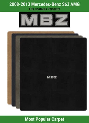 Alfombra de maletero Lloyd Ultimat para Mercedes-Benz S63 AMG '08-13 con apliques MBZ Foto 1 de 4