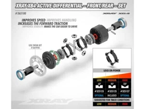 XRAY 365100# XB4 Active Differential - Front/Rear - Set - Picture 1 of 1