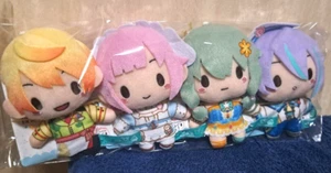 Project Sekai x Sanrio Fuwapuchi Maskottchen Plüsch Wonderlands Show Time 4er Set JP - Bild 1 von 2