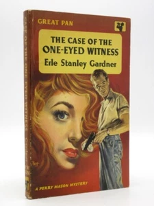 Case of the One-Eyed Witness ERLE STANLEY GARDNER 1958 Perry Mason Pan EXPORT Ed - Foto 1 di 6