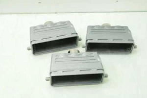 Lot of 3 Amphenol C146-10G024-606-1 Heavy Duty Connector Housing Hoods - Picture 1 of 6