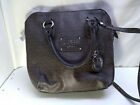 Guess PVC Brown Purse Tote Carry All Shoulder Hand Bag