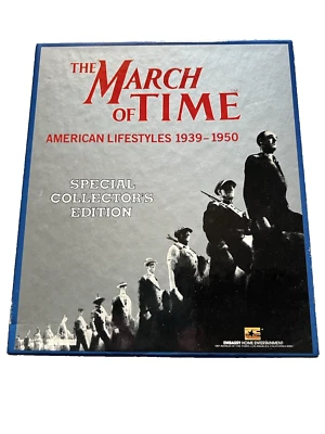 The March of Time American Lifestyles 1939-1950 Special Collector's Edition 6VHS - Image 1 of 3