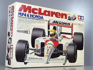 RARE VINTAGE TAMIYA F1 1991 SENNA McLaren MP4/6 Honda Formula One 1/10 R/C 58104 - Picture 1 of 24