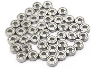 2 pz R8ZZ Cuscinetto a sfera pollici metallo scudo sigillato 1/2"x 1-1/8"x 5/16" Nuovo - Foto 1 di 1