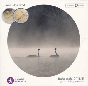 Finnland KMS 2011 Rahasarja II - EUR 5,88 mit 2 Euro Nationalbank - Bild 1 von 2