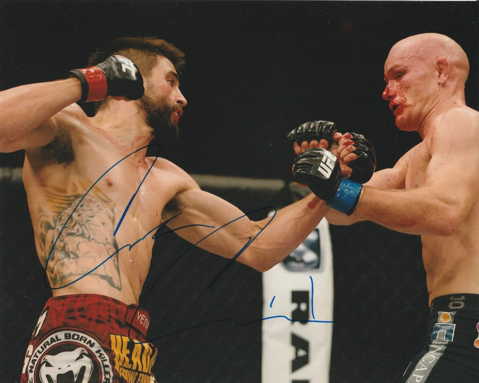 FOTO 8X10 FIRMADA POR CARLOS CONDIT UFC 143 195 132 MMA NATURAL BORN KILLER B Foto 1 de 1