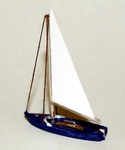 13ft Sailing Dingy NMB14 UNPAINTED N Gauge Scale Langley Models Kit 1/148 - Picture 1 of 3