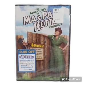 The Adventure of Ma & Pa Kettle Volume 1 DVD New Sealed - Picture 1 of 7