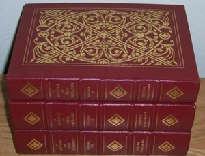easton press HISTORY OF THE CRUSADES by Steven Runciman in 3 vols - Picture 1 of 1