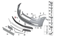 Rolls Royce Wraith Front Bumper Towing Eye Cover - Picture 1 of 2