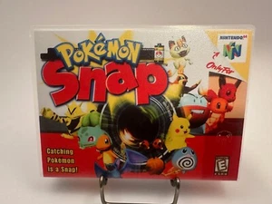 Pokemon Snap - Nintendo 64 N64 Custom Case *NO GAME* - Picture 1 of 2