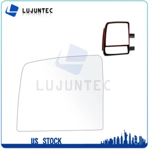 Mirror Glass Upper For 08-17 Toyota Sequoia 07-19 Toyota Tundra Driver Side Flat - Bild 1 von 8