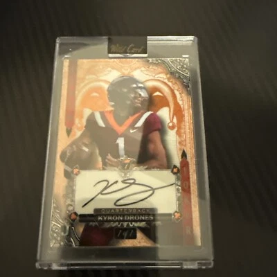 Kyron Drones 7 Card Stud Jokers Wild 1/1 Auto - Image 1 of 4