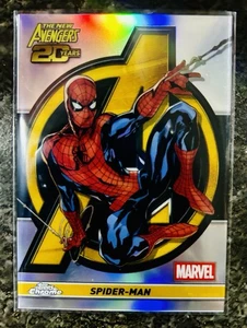 2025 Topps Marvel Chrome Spider-Man New Avengers 20° anniversario #AV-1 - Foto 1 di 2