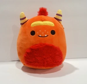 Squishmallow "Ernest" The Orange Monster Halloween - Picture 1 of 7