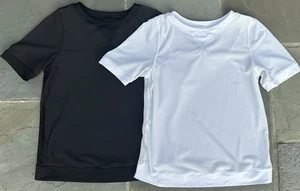 Ivivva by Lululemon Girls size 10 Short Sleeve Shirts Lot of 2 Mesh Back - Picture 1 of 11