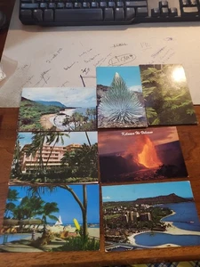 14 STÜCK KONVOLUT VERSCHIEDENE POSTKARTEN, GEBRAUCHT HAWAII UND KALIFORNIEN. - Bild 1 von 2