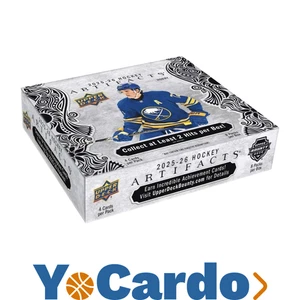 Caja de pasatiempos de hockey artefactos de la NHL 2025-26 cubierta superior - Imagen 1 de 1