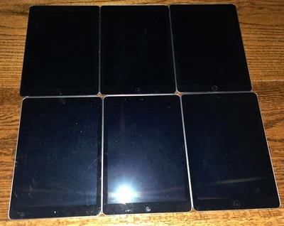 (6) Apple iPad Air 1ª Generación 16GB/32GB/64GB/128GB Plateado/Negro Foto 1 de 4