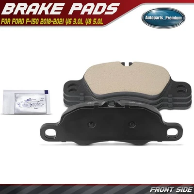 4x Pastillas de freno delanteras de cerámica para Porsche 911 2009-2016 Boxster 2013-2016 Cayman Foto 1 de 4