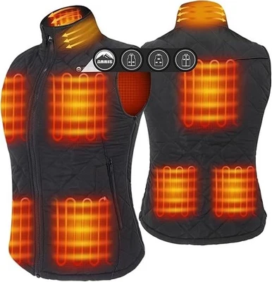 Chaleco térmico para mujer ARRIS con batería 7500 mejorada tamaño ajustable Foto 1 de 4