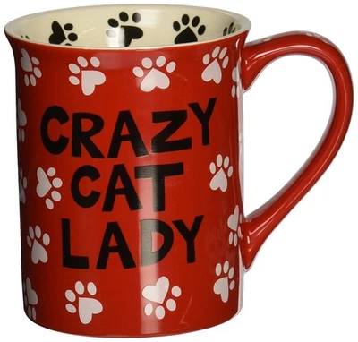 Taza de gres Our Name is Mud “Decorate With Cats”, 16 oz. Foto 1 de 2