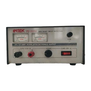 INTEK PS-2025 ALIMENTATORE STABILIZZATO 9/15 V DC 23 AMP PER CB HAM E RICEVITORI - Zdjęcie 1 z 8