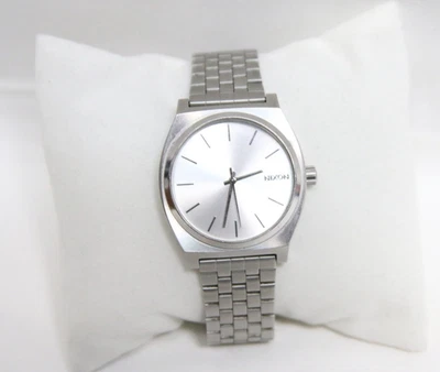 Reloj Hombre Nixon Minimal The Time Teller Movimiento Japón 21f Plata Foto 1 de 4