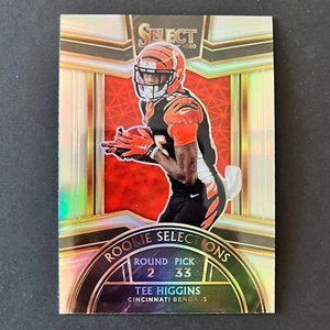 2020 Panini Select Rookie Selections Silver RS-13 Tee Higgins Cincinnati Bengals - Picture 1 of 2