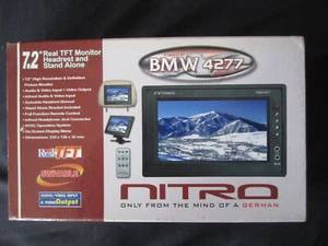 7.2''real TFT monitor  BMW 4277 Nitro from German with back up review camera. - Picture 1 of 4