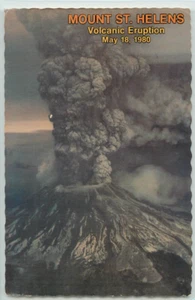 POSTAL Monte Santa Helena Erupción Volcánica 18 de Mayo 1980 - Imagen 1 de 2