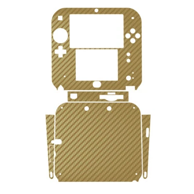 Calcomanía protectora de vinilo de fibra de carbono de 7 colores para Nintendo 2DS Foto 1 de 4