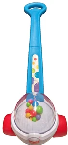 Fisher Price 2017 Mattel Corn Popper Blue Baby Toddler Walking Push Toy - Picture 1 of 2