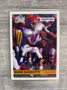 1992 Courtside Draft Pix Auto Mark Barsotti #34 Auto - Picture 1 of 2