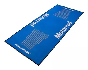 BikeTek Series 3 Motorrad Logo In Blue Garage Mat 190 X 80cm - Picture 1 of 1