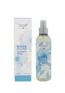 ATKINSONS ENGLISH GARDEN WHITE PEONY ACQUA PROFUMATA PER IL CORPO SPRAY 200ml - Foto 1 di 2