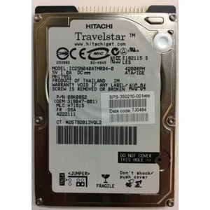 318047-001 - HP 40GB 4200 RPM IDE 2.5" HDD - Picture 1 of 1