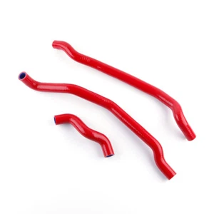 Fit 2002-2007 Suzuki Vinson 500 LTA500F Silicone Radiator Coolant Hose Kit Red  - Bild 1 von 11