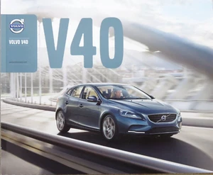 Volvo V40 Prospekt Brochure von 5/2013, 44 Seiten !! PREISAKTION !! - Bild 1 von 1