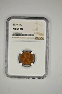 1979 1C AU 58 BN NGC Graded - Picture 1 of 2