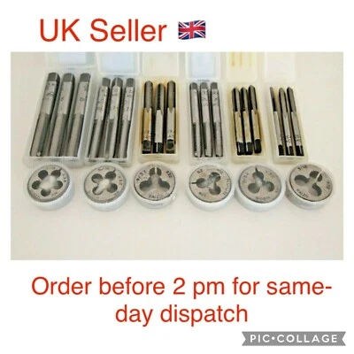 32 tpi 9/32 7/32 3/8 3/16 1/4 ME SERIES MODEL ENGINEERING TAP + DIE OPTIONS - Image 1 of 4