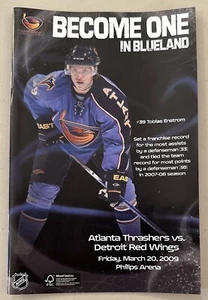 Atlanta Thrashers 🏒 Become One In Blueland 3•12🏒 Tobias Enstrom 🏒 Red Wings - Bild 1 von 4