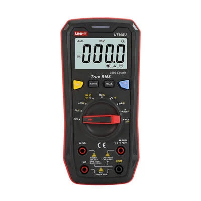 UT60EU Digital Multimeter 1000V, Temperatur, True RMS, Auto Range, 9999 Counts - Bild 1 von 4