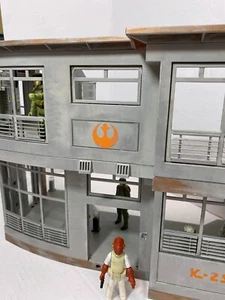 Star Wars Hoth Rebel Outpost Endor Building Jedi Empire Vintage Kenner 1:18 3.75 - Picture 1 of 24