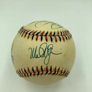 1984 Team USA Olympics Gold Team Signed Baseball Mark Mcgwire Barry Larkin JSA - Picture 1 of 9