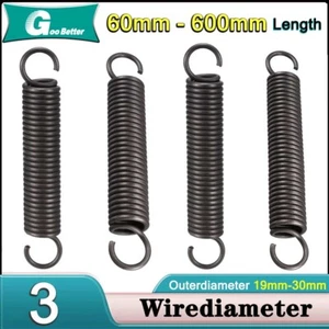 Dehnfeder 19 mm bis 30 mm Außendurchmesser Zugfedern Federstahl - Bild 1 von 21